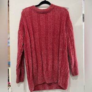 Chenille sweater